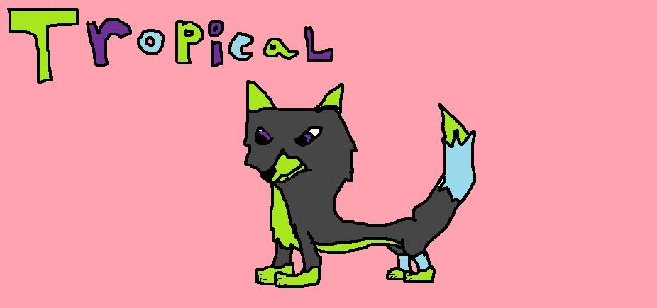 Tropical fanart.