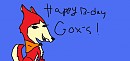 HAPPY B-DAY GOX!!