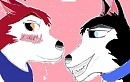 Jenna & Steele as pups