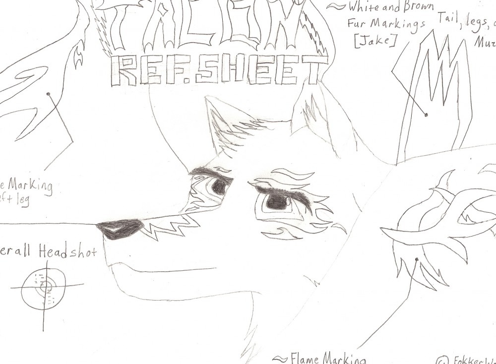 Talon Ref Sheet (Uncolored)