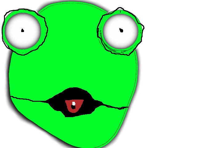 a frog