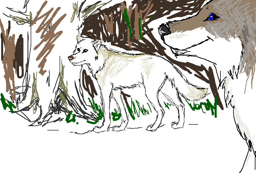 I should draw actual Balto characters