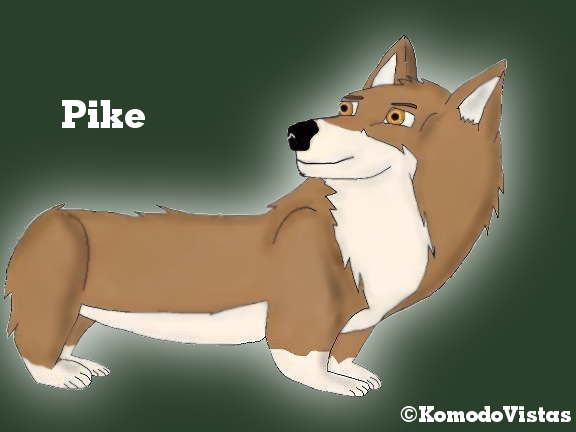 Pike the Corgi