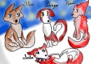 The named puppies