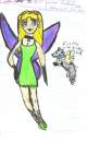 tinkerbell with firefly