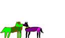 Wolf Flippy with Kitty Sue