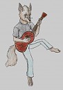 Furry Me (drawn by a friend)