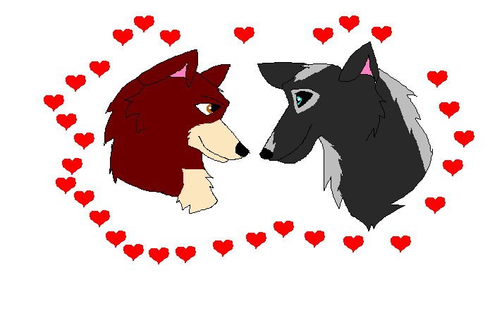 <3 Achak and Kiona <3
