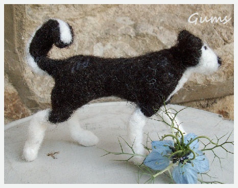 Needle Felted Steele