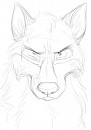 Balto digital sketch