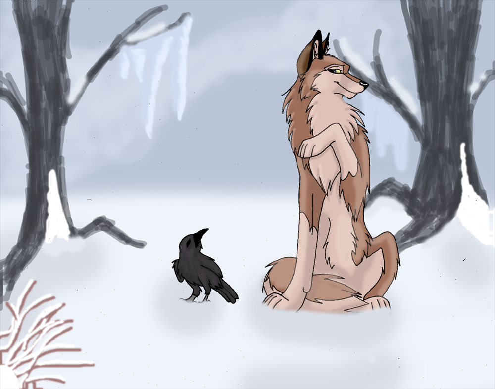 Aleu et le corbeau