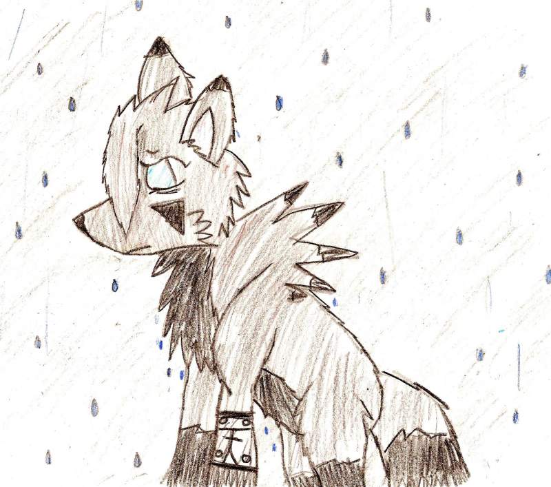 Ino in the rain