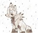 Ino in the rain