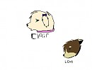 Levi and his baby sister Clair :DD