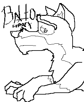 (sad) Balto Lineart
