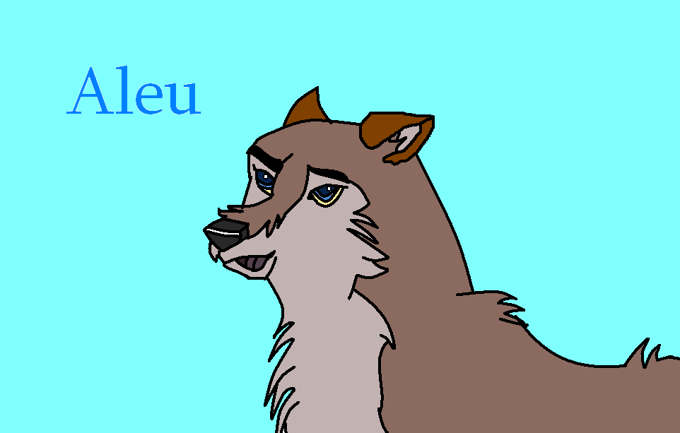 Aleu on paint