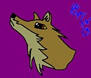 Balto drawing on Gimp