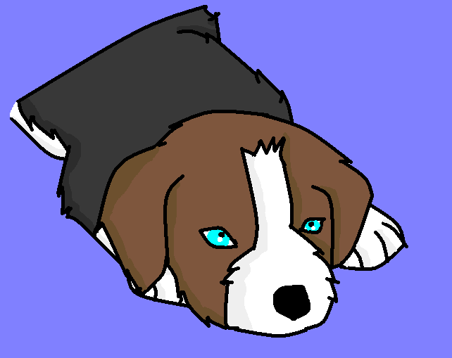 Fed up pup