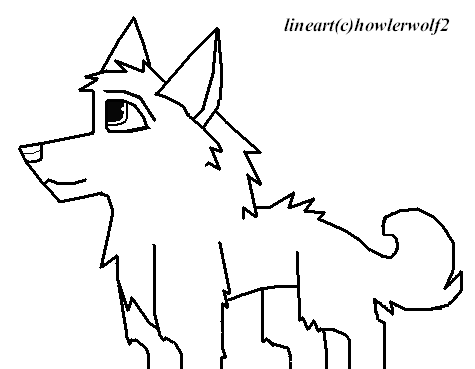 Girl Lineart