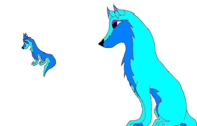 Before they met.. lunar and silvie