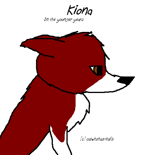 Kiona as a pup