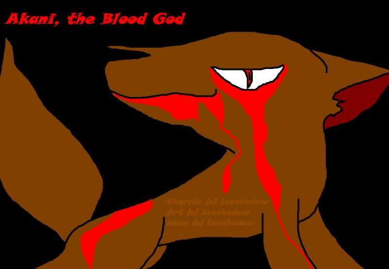 Akani, the blood god