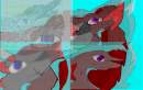 Two love wolves Transparency