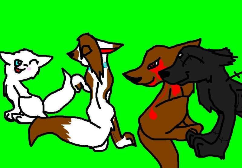 Ice, Terence, Akani, and Stitchwolf