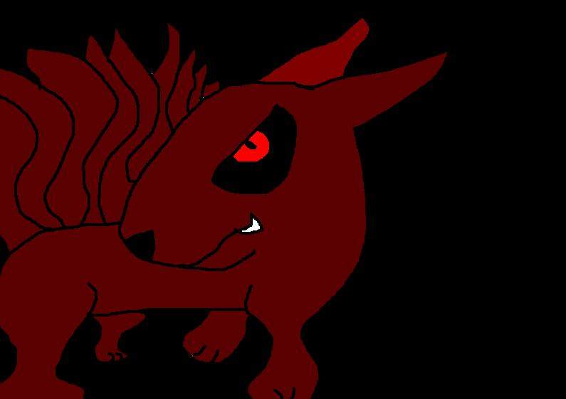 ninetailed fox from Naruto