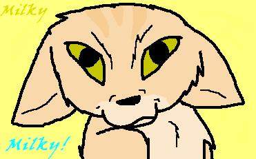 Milky is mad.