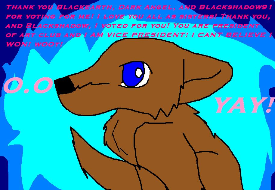 Thank you.. Blacky, Darky, And  Blackyshadow! *hug
