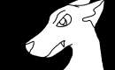 Wolf outline