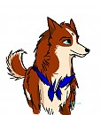 Gift Art for White Wolf's Moon