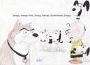 Five Snoopys; Charlie Brown; Kirby