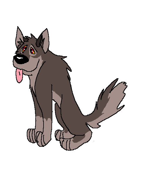 Cartoony Balto
