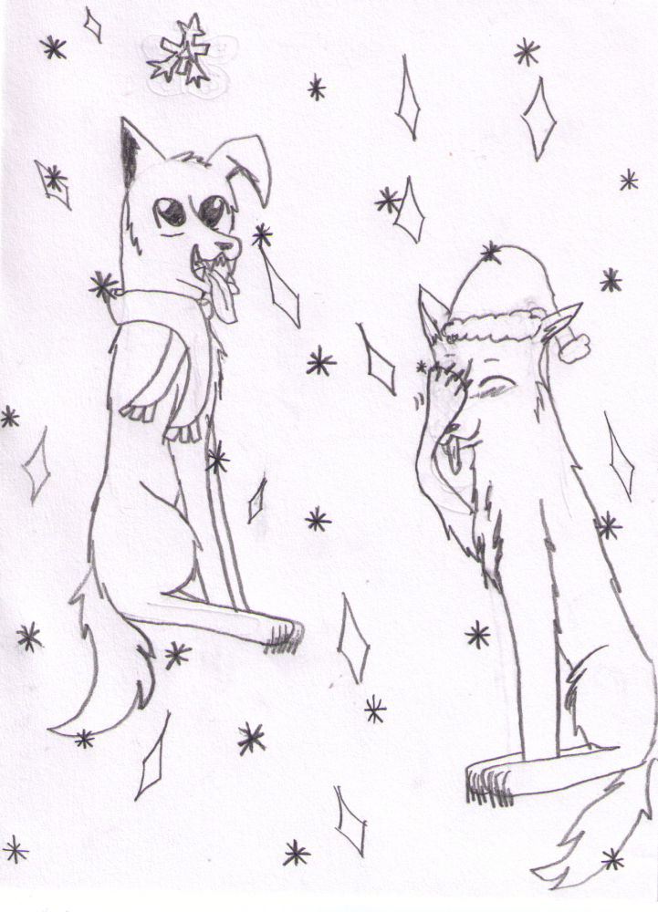 HAPPY HOLIDAYS! (uncolored)