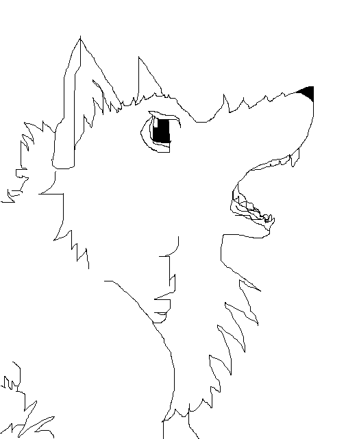 My first Line art