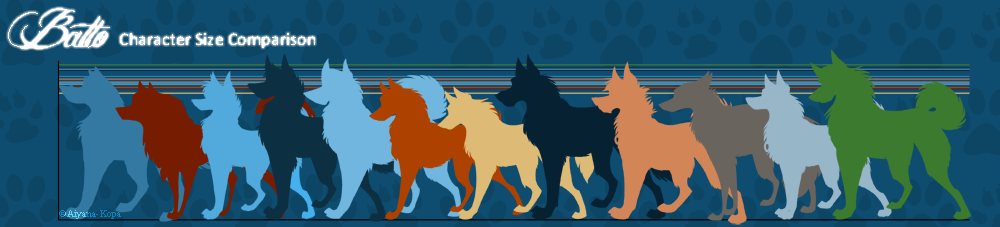 Character Size Comparison