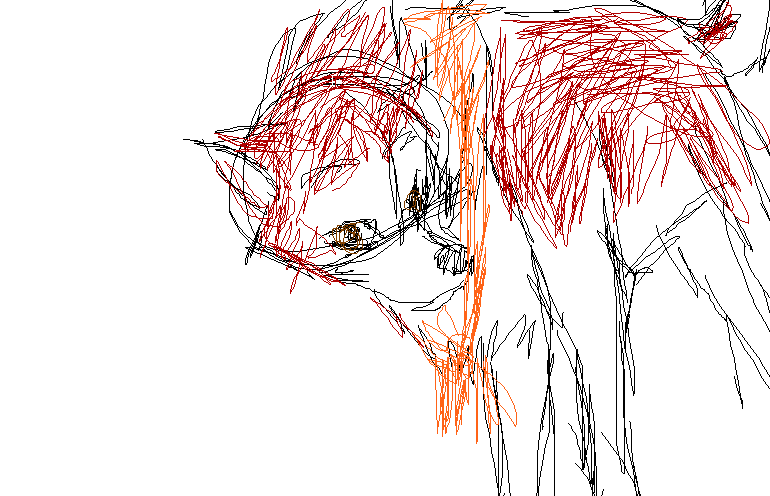 Jenna- 2 min. MS Paint doodle