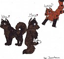Some pups i made for a contest
