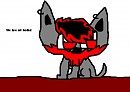 Goth Wolf Chibi