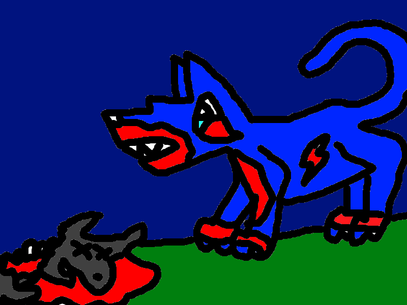Bloody battle