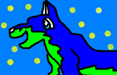 BLUE WOLF!