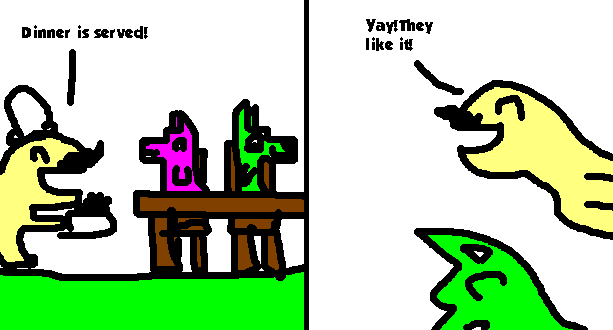 Cheese makes Food for the a clan!