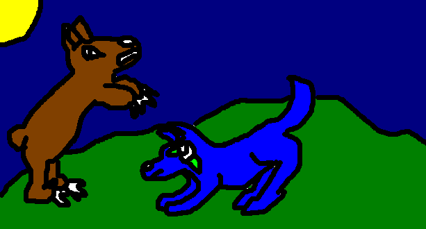 Ti and the bear