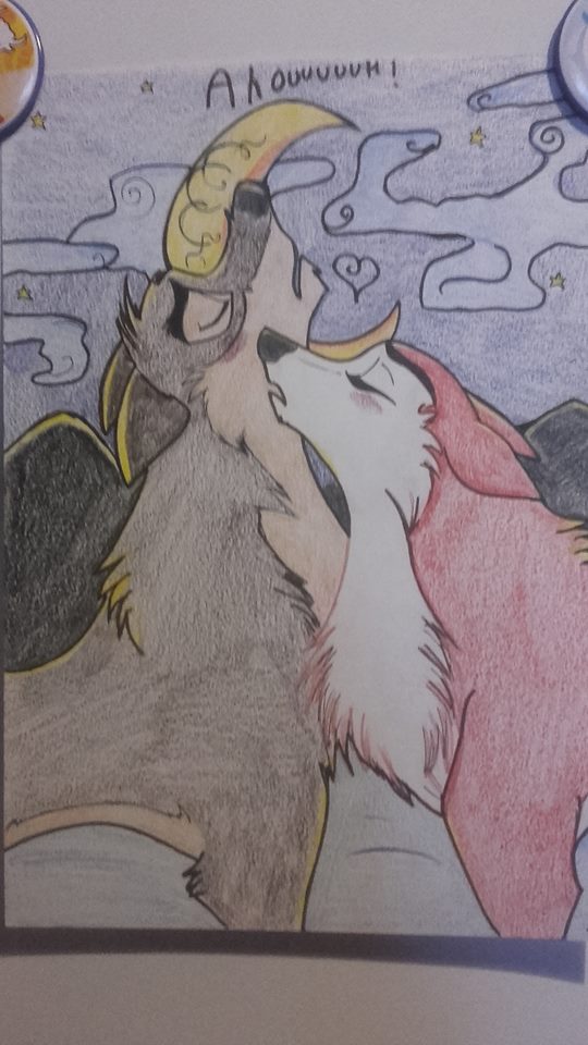 Balto and Jenna Howling