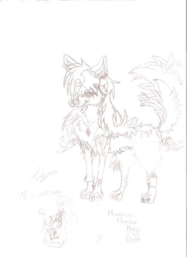 Me!! Mountain Hunter Wolf 624