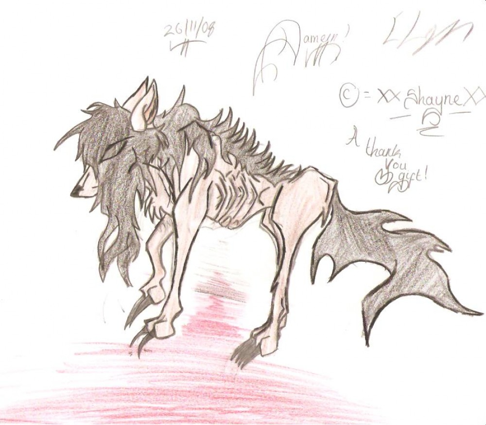A thank you gift for Shayne!!!