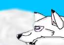 Aniu as a pup sleeping