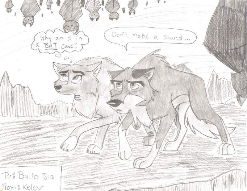 Balto Sis in the bat cave